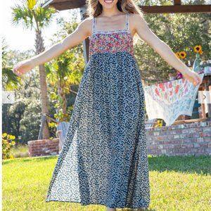 NWT Natural Life Side Slit Maxi Dress Size L